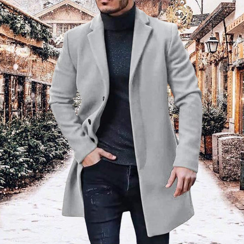 ⌛ Nur noch 3 Tage – 50 % auf alles! ⏰Vielseitiger und bequemer Tweedmantel für Herren