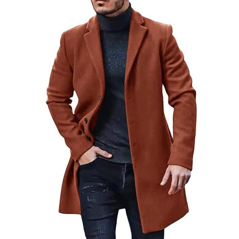 ⌛ Nur noch 3 Tage – 50 % auf alles! ⏰Vielseitiger und bequemer Tweedmantel für Herren