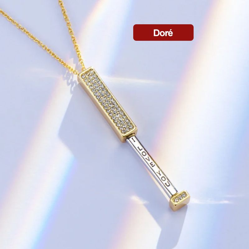 ✨🎅Weihnachtsangebote – Nur für kurze Zeit!⏰Schönes Geschenk! "Ich liebe dich" Halskette