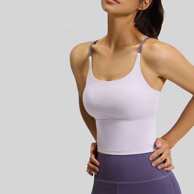 Sport-BH mit hoher Elastizität & Nacktfrei-Gefühl – nahtlos, atmungsaktiv, bequem – für Yoga, Fitness & Alltag
