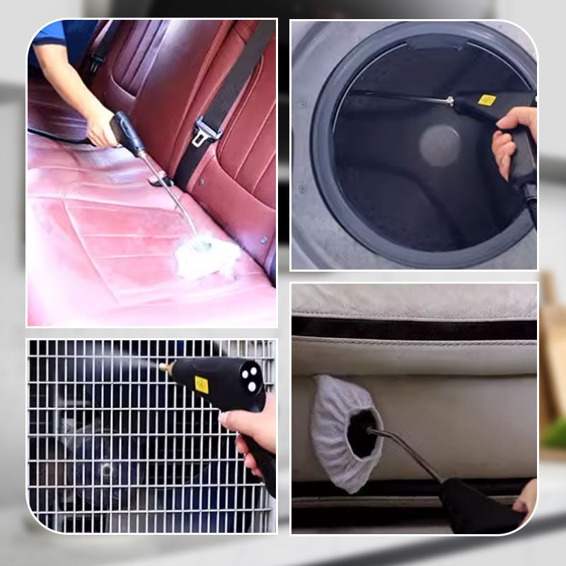🔥50% RABATT! 🧼 Multifunktionaler Dampfreiniger – 105°C Heißdampf, tragbar & inkl. Zubehör, ohne Chemie