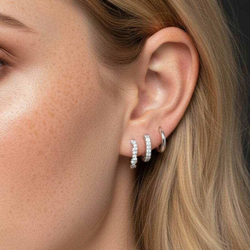 Fröhliches Neujahr! 50% auf alles 🎊⏰Stylisches Ohrring-Set für Damen