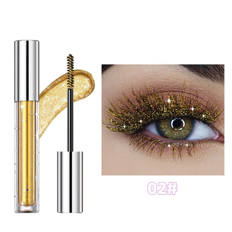 🔥💎BUY 1 GET 1 FREE🌟 Waterproof Diamond Glitter Mascara - Long-lasting Curl, Sparkling Shine, Create Captivating Eyes!
