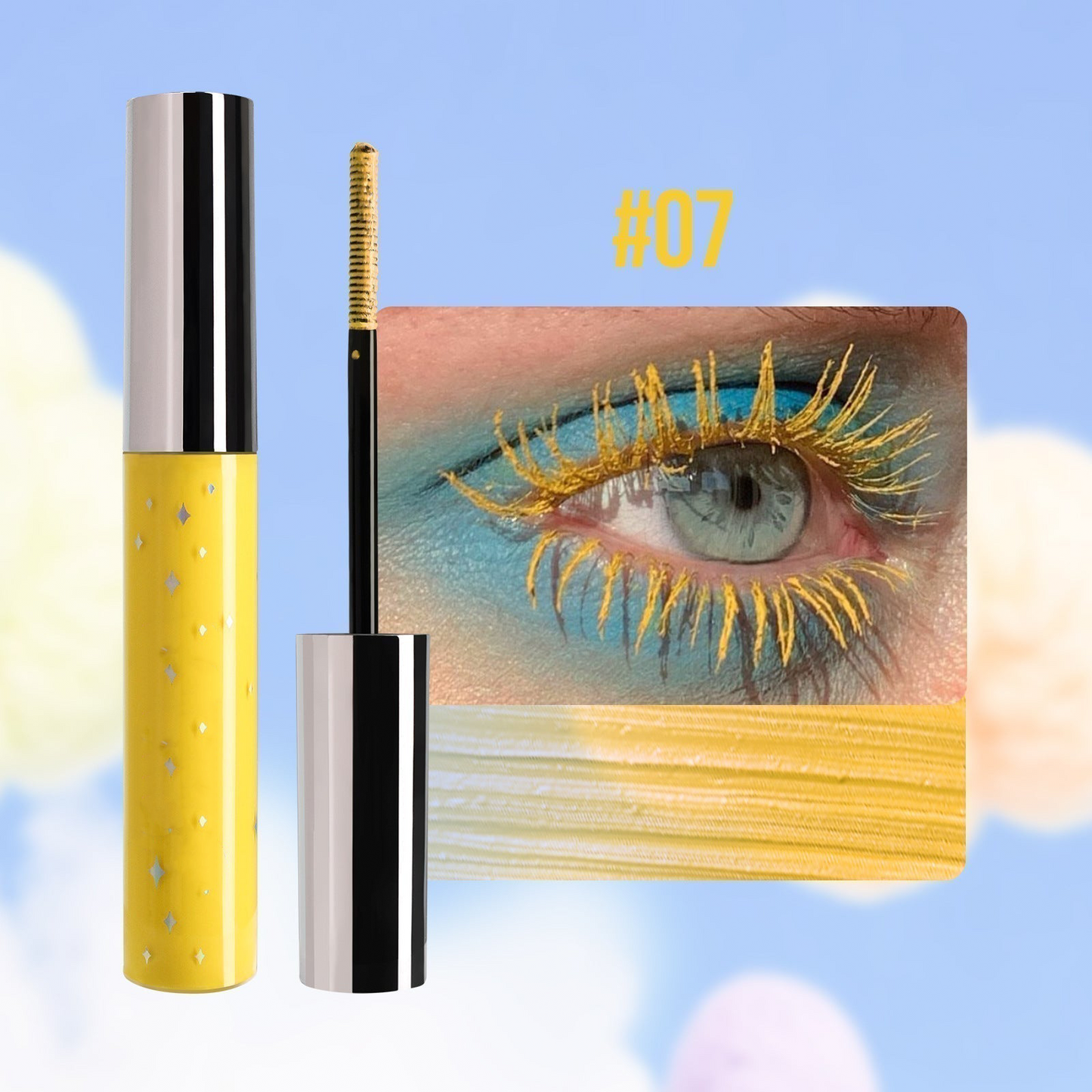 🔥💎BUY 1 GET 1 FREE🌟 Waterproof Diamond Glitter Mascara - Long-lasting Curl, Sparkling Shine, Create Captivating Eyes!