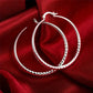Zeitlose Doppelring-Ohrringe – Diamantgeschliffenes Design & feines Funkeln ✨💎