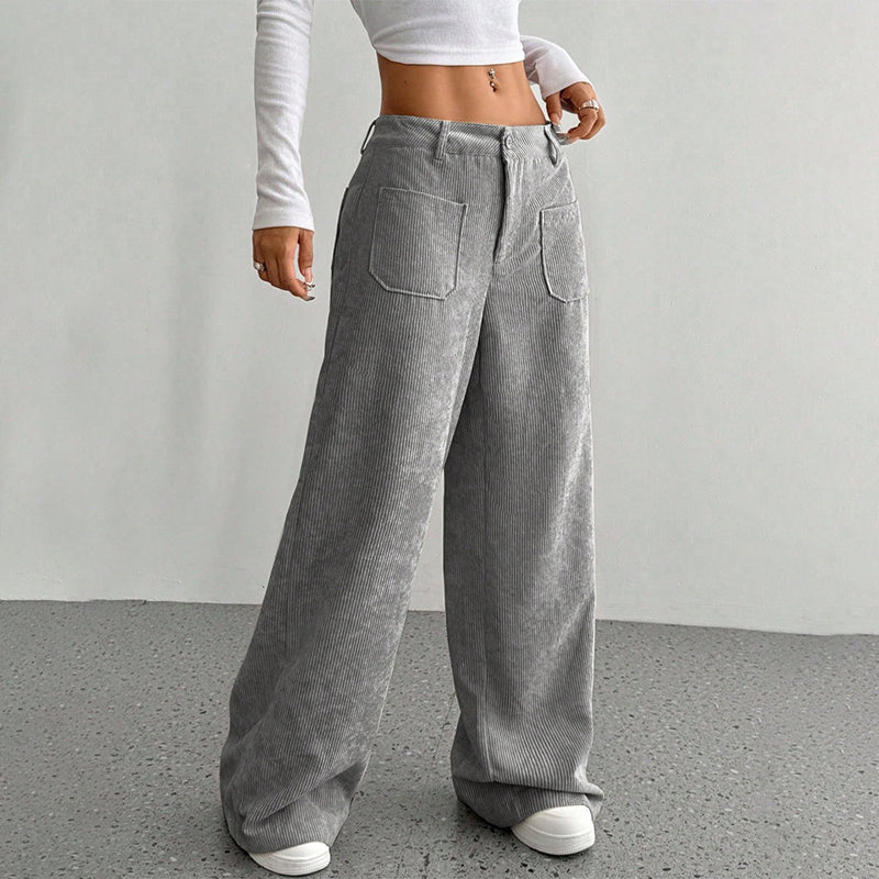 🔥50% RABATT🔥 Damen-Freizeithose – Lockerer Schnitt und hoher Bund für maximalen Komfort und Stil 👖✨