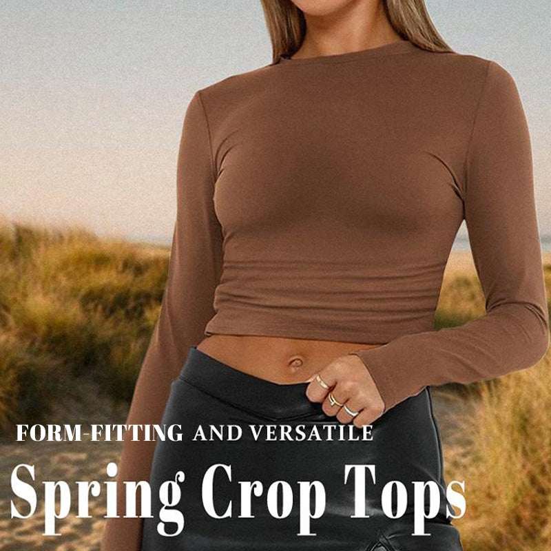 ⌛ Nur noch 3 Tage – 50 % auf alles! ⏰Damen Slim-Fit Crop-Top-Set