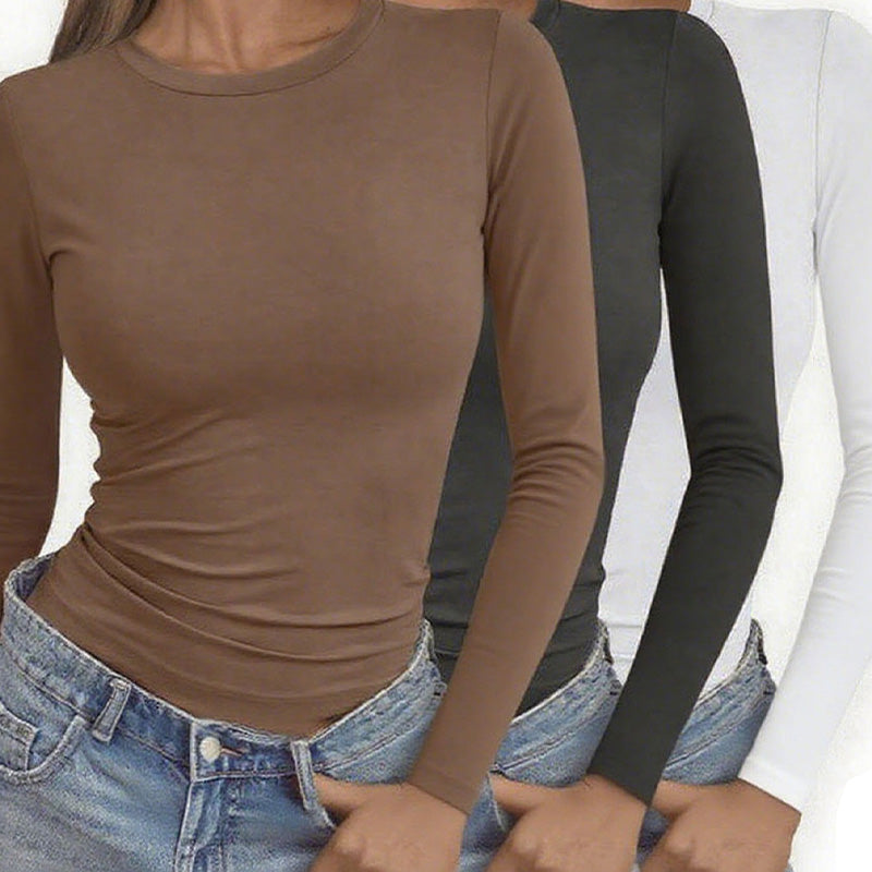 ⌛ Nur noch 3 Tage – 50 % auf alles! ⏰Damen Slim-Fit Crop-Top-Set