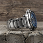 Wasserdichte Herren-Armbanduhr – Edelstahl, Analog-Digital, Stoßfest und Robustes Design