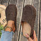 🌞NEU: Sommerkollektion mit bis zu 50% Rabatt 🛍️ Damen-Breite Mules-Hausschuhe: Slip-On + Stützende Sohle – retro & bequem für Frühling/Herbst