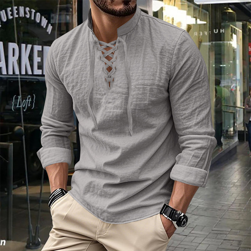 Herren Freizeithemd in Uni-Farbe – Klassisch, bequem & vielseitig kombinierbar 👔