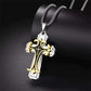 Herren Kreuzkette mit Muster – Markantes Design, stilvoll & alltagstauglich ✝️🖤