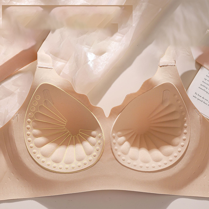 Bequemer, nahtloser Push-up-BH für Damen