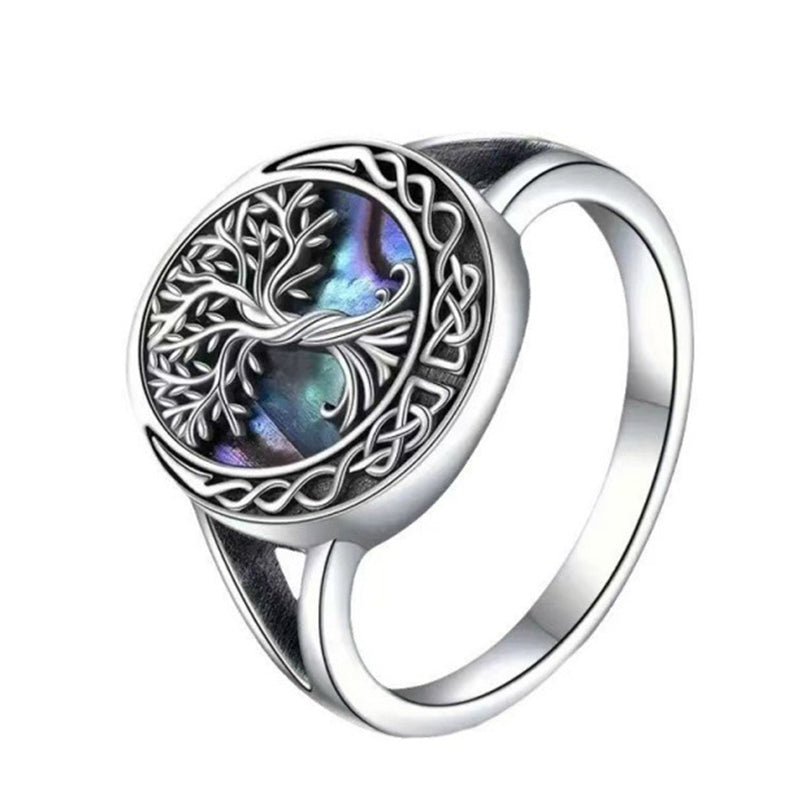 Baum des Lebens Ring – Minimalistisches Design mit natürlichem Charme 🌿💍