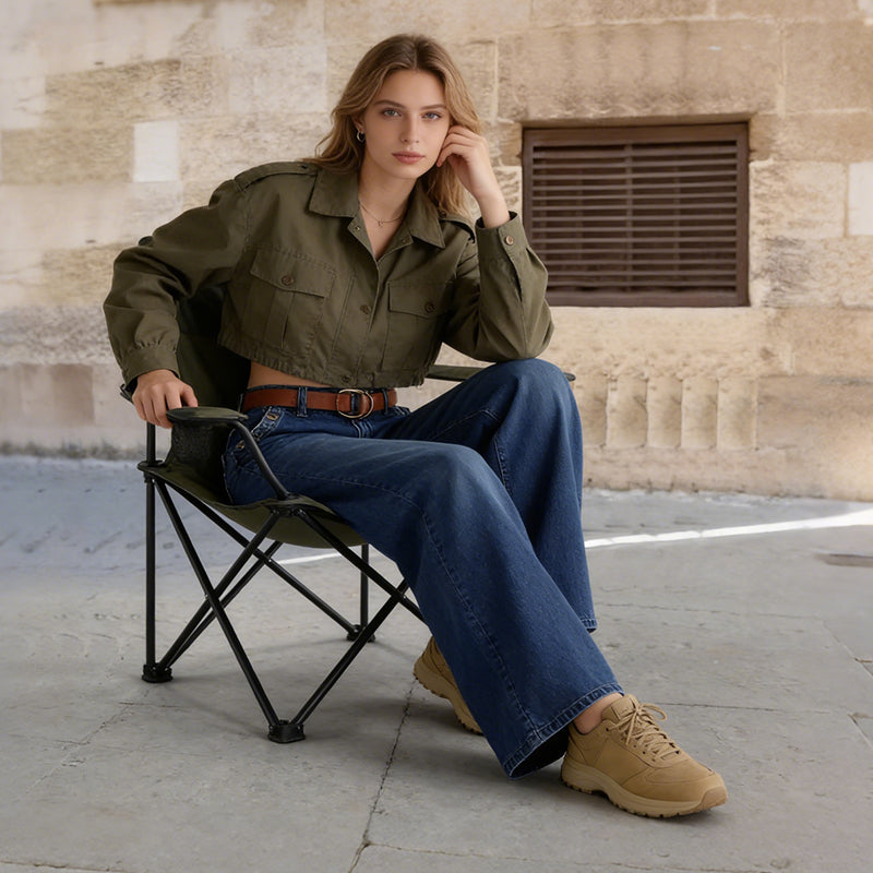 High-Waist Jeans mit Weitem Bein – Mit Knopfleiste, Bequem und Zeitlos für den Alltag