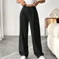 📢Mid-Season Sale: −50% nur für kurze Zeit⏰👖 Hoch taillierte, weite Bügelfaltenhose für Damen – elegant & bequem, perfekt fürs Büro, Freizeit & warme Tage