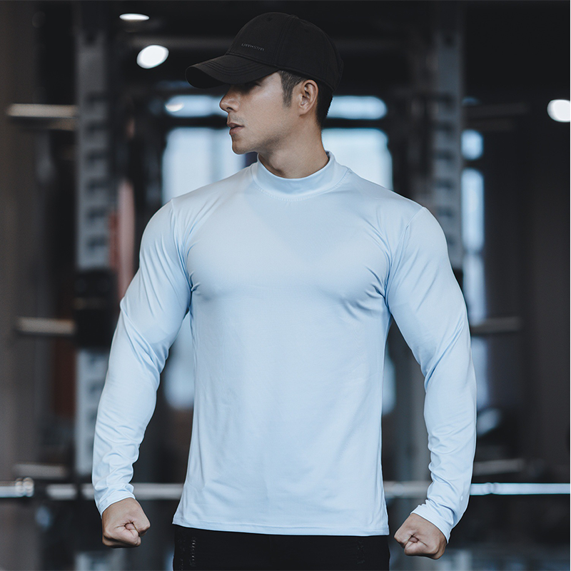Langärmlige, schnelltrocknende Sportshirts für Herren