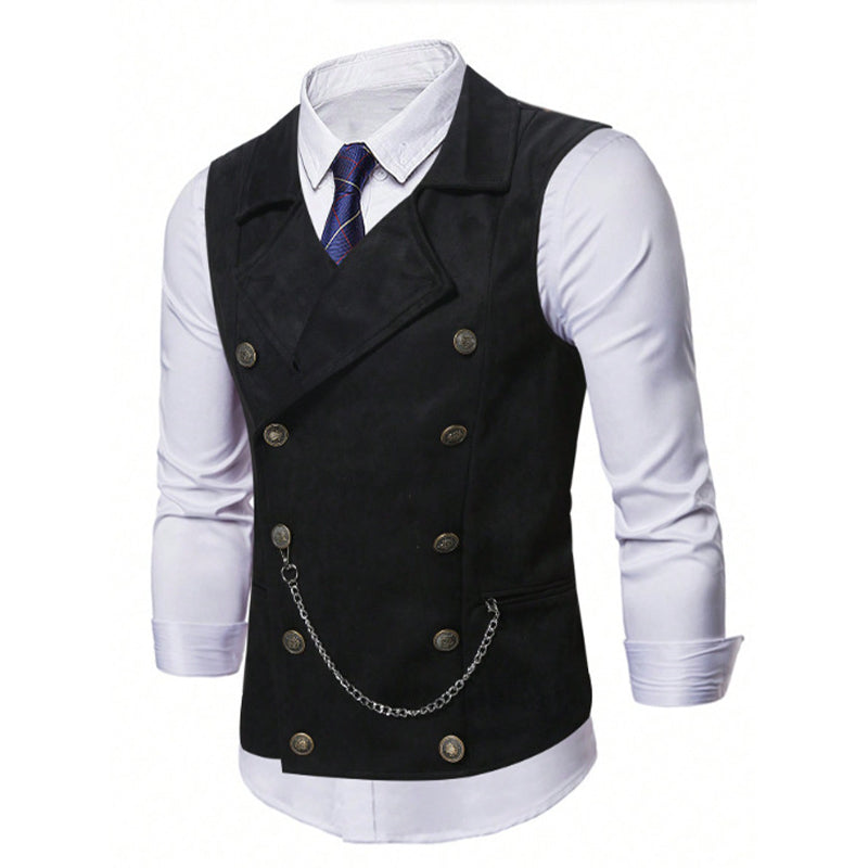 🔥Zeitlich begrenztes Angebot – 50% Rabatt! Herren Casual Retro Slim-Fit Weste für Anzug oder Smoking👔