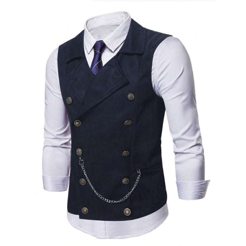 🔥Zeitlich begrenztes Angebot – 50% Rabatt! Herren Casual Retro Slim-Fit Weste für Anzug oder Smoking👔