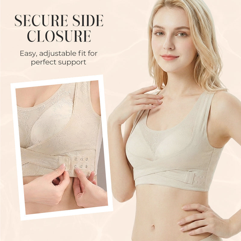 🌸 50 % Rabatt – Sport-BH mit Cross-Back-Design – formend, stützend & vielseitig – ideal für Yoga, Fitness & Alltag ✨