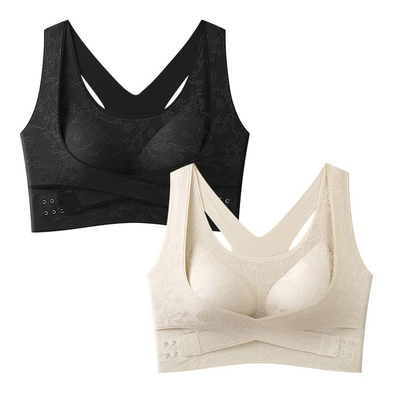 🌸 50 % Rabatt – Sport-BH mit Cross-Back-Design – formend, stützend & vielseitig – ideal für Yoga, Fitness & Alltag ✨