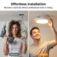 💡 50% Rabatt – Wiederaufladbare LED-Deckenleuchte mit Bewegungssensor & Sprachsteuerung, ohne Schalter