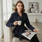 Modischer Damen Mantel mit Taillengürtel – schlanke Passform, Frühlings-Trenchcoat für das Büro 🧥🌷