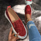 Damen lässige bequeme Schlupfschuhe