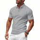 Herren schnell trocknendes Kurzarm-Hemdchen-Shirt mit Reverskragen