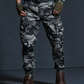 👖🔥 Herren Cargohose im Camouflage-Design – Slim Fit Jogger mit Bündchen, Mehrere Taschen