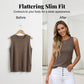 Damen Freizeit-Tanktop aus Strick – luftig, bequem & vielseitig – ideal für den Sommer & zum Layering