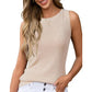 Damen Freizeit-Tanktop aus Strick – luftig, bequem & vielseitig – ideal für den Sommer & zum Layering