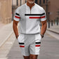 👕🩳 Herren 2-teiliges Set – Hemd & Shorts mit Viertelreißverschluss, Locker & Bequem📦Kostenloser Versand🔥