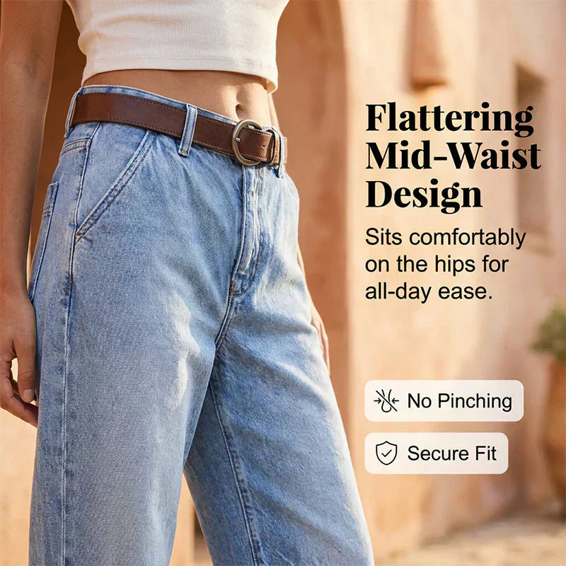 🌞NEU: Sommerkollektion mit bis zu 50% Rabatt 🛍️👖Damen-Jeans mit hoher Taille und verkürztem Schnitt