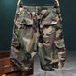 🌞 Sommerneuheiten – Jetzt bis zu 50% sparen! 💰Men's Studded Camo Cargo ShortsCargoshorts für Herren mit Nieten und Camouflage-Muster