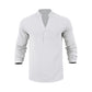 Lässiges Henley-T-Shirt für Herren📦Kostenloser Versand🔥