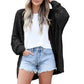 Frauen V-Ausschnitt Strickjacke – Schlichte, lockere Passform, Perfekt für den Frühling🌸🧶