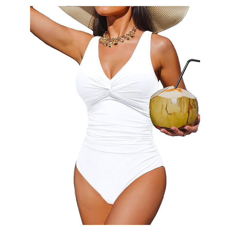 ✨ Einteiliger Badeanzug für Damen mit figurformendem Effekt 🩱