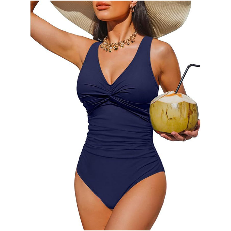 ✨ Einteiliger Badeanzug für Damen mit figurformendem Effekt 🩱