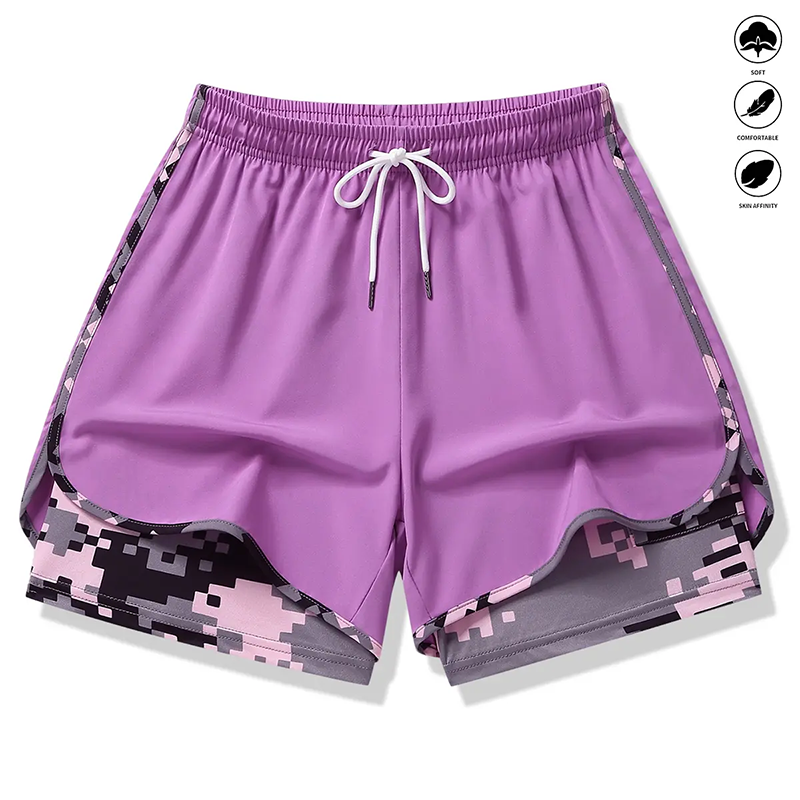 ⌛ Nur noch 3 Tage – 50 % auf alles! ⏰Lässige Sportshorts für Damen mit integriertem Innenfutter