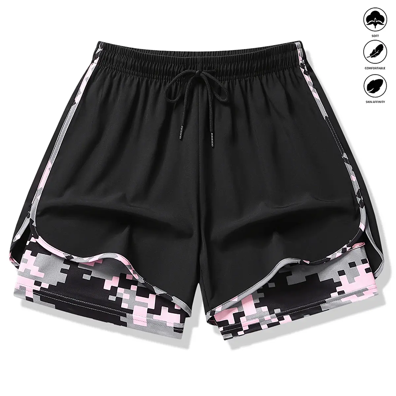 ⌛ Nur noch 3 Tage – 50 % auf alles! ⏰Lässige Sportshorts für Damen mit integriertem Innenfutter