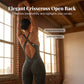 🧘‍♀️ Damen Jumpsuit – Leopard Print, Cross-Back, Ärmellos, Fitness & Yoga📦Kostenloser Versand🔥