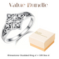 🔥Limitiertes Angebot: 💍Keltischer Liebesknoten Ring – Trinity Design – Vintage Silber