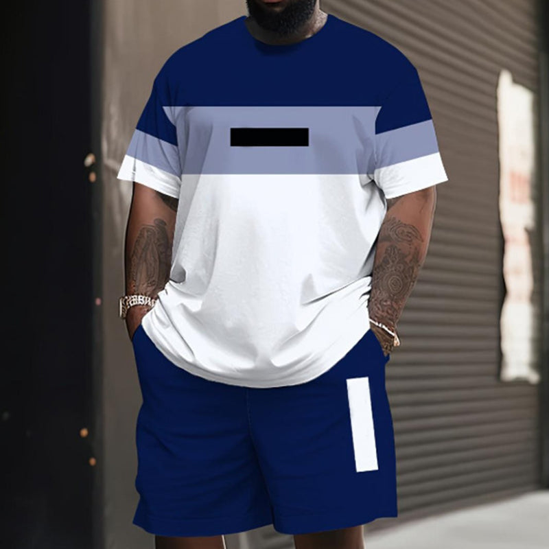 🕶️👕 Herren Freizeit-Set – Digitalprint, Kurzarm, Modern & Stylisch📦Kostenloser Versand🔥