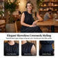 Eleganter Jumpsuit mit hoher Taille und Seitenschlitz