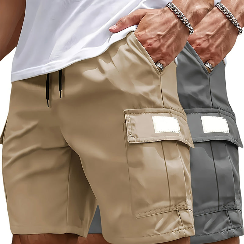 🩳 50% RABATT! ⏰ Atmungsaktive Cargo-Shorts – Sommer-Deal – Leicht, viele Taschen & perfekt für heiße Tage, Outdoor oder Freizeit 🌿