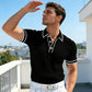 Summer Casual Short Sleeve Polo Shirt