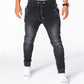 Herren-Slim-Fit-Denim-Jogger mit Reißverschlusstaschen📦Kostenloser Versand🔥