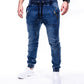 Herren-Slim-Fit-Denim-Jogger mit Reißverschlusstaschen📦Kostenloser Versand🔥