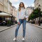 Damen-Polka-Dot-Cropped-Jacke mit Stehkragen📦Kostenloser Versand🔥